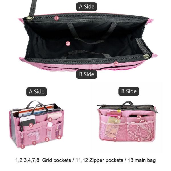 Bag Insert Storage Organiser features-min Bag Insert Storage Organiser features-min